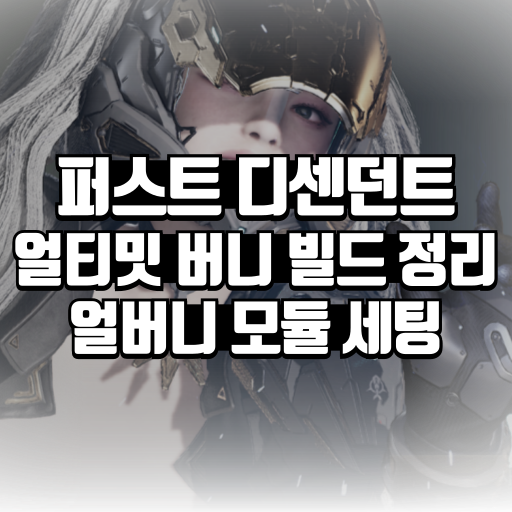 퍼스트 디센던트 얼티밋 버니 빌드 정리 얼버니 모듈 세팅