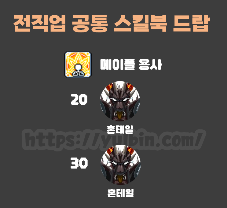 전직업 공통 마스터리 북