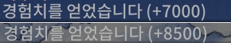 오르비스 경파 총 경험치