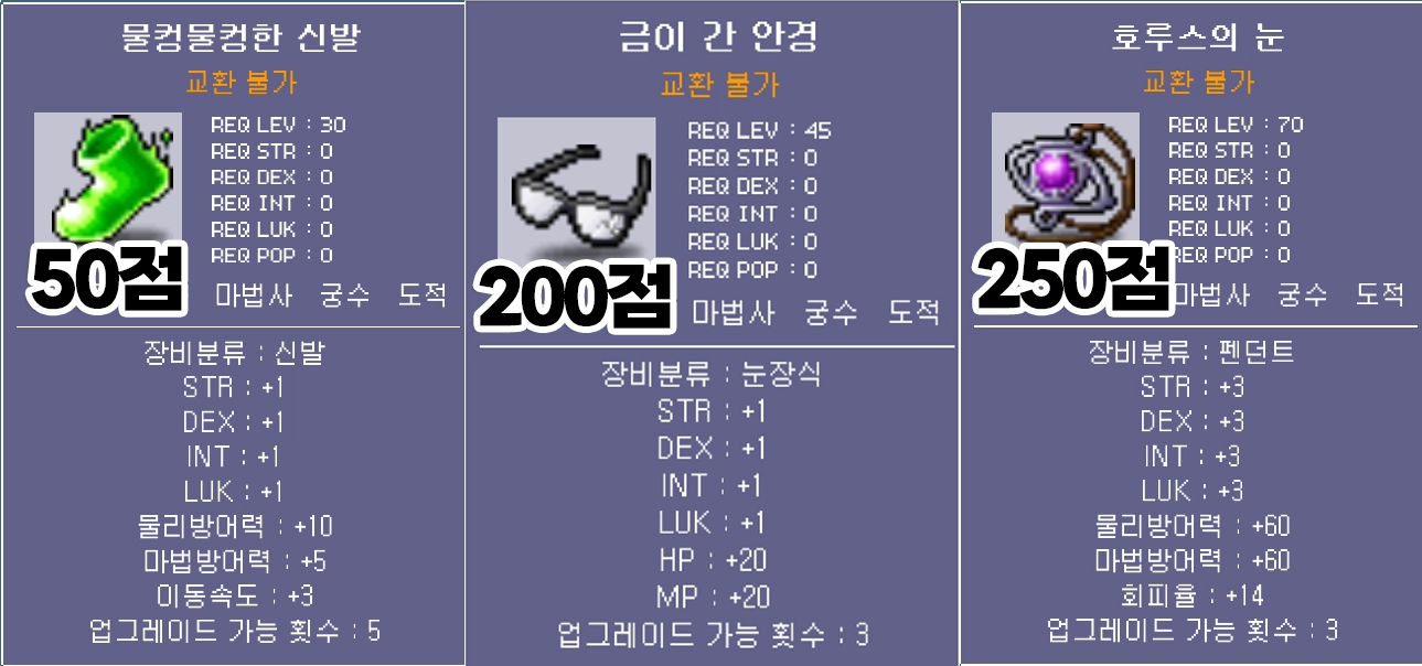 루디브리엄의 미로 파퀘 보상