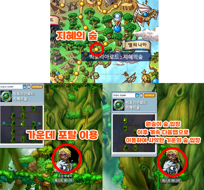 메이플랜드 마스터 몬스터 드랍 및 위치 정리 6 파우스트 상세 위치